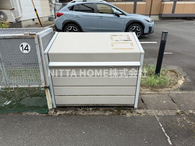 テンゲルハイツのその他共用部分|敷地内ごみ捨て場もあり！！