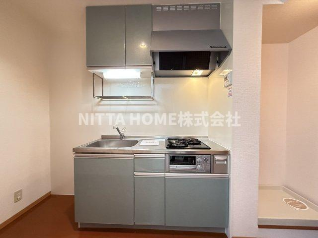 テンゲルハイツのキッチン|システムキッチンが付いています!(^^)!