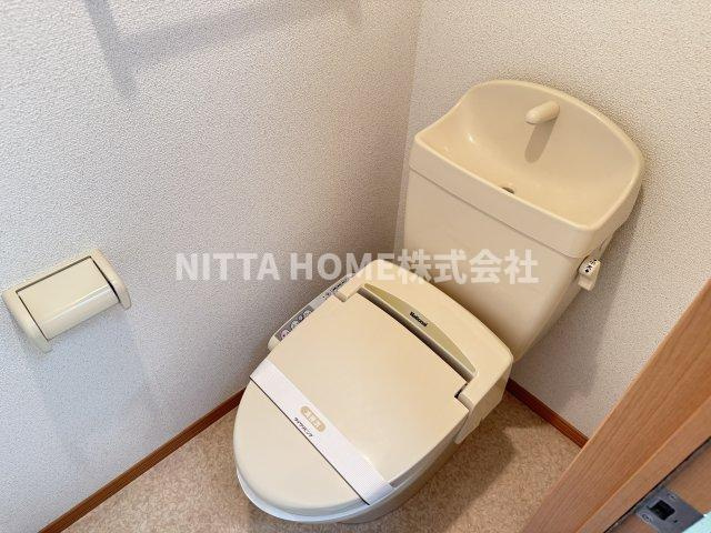 テンゲルハイツのトイレ|ウォシュレットも完備◆