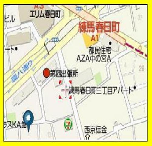 シティハイム　サンフラワーの地図