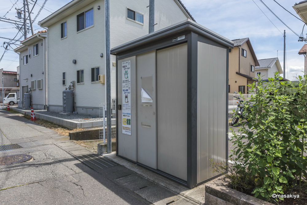 クレスト稲葉のその他共用部分|敷地内ゴミステーション