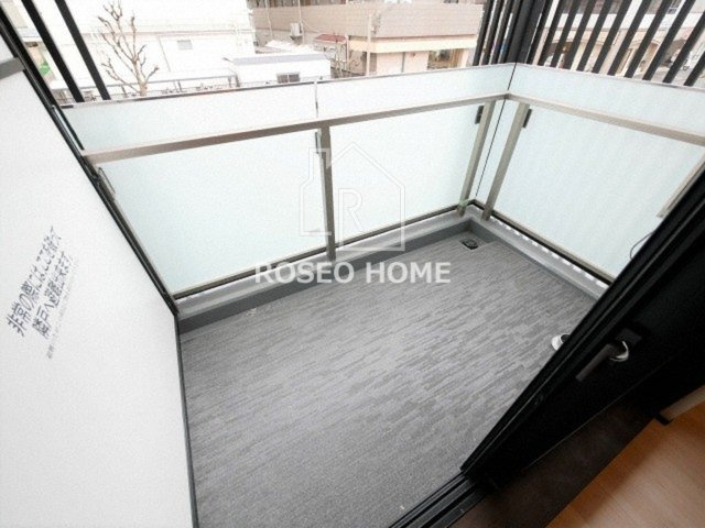 ブエナビスタ桜ノ宮イーストのバルコニー