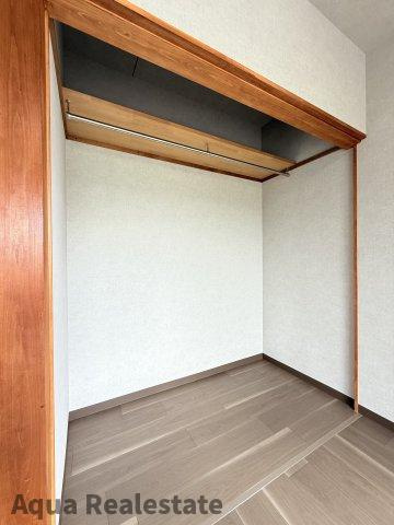 高松市多肥上町　リノベ住宅の収納|収納のためのスペースです