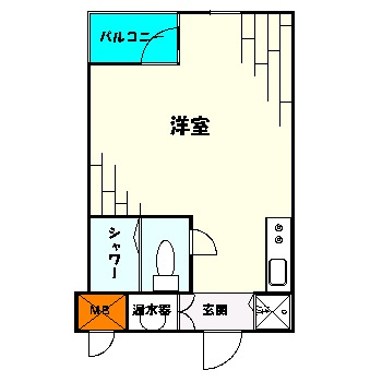 【間取り】 | 朝日八丁堀マンション