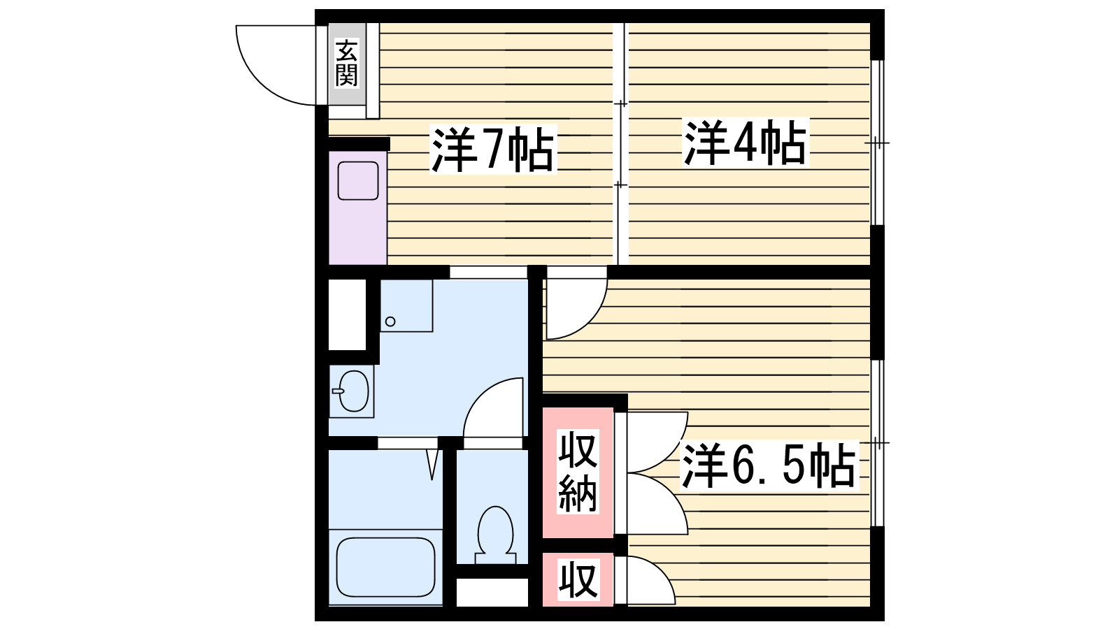 EVAHⅡの間取り