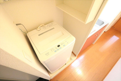 【内装】 | ヤングフォレストＡ | 洗濯機置き場