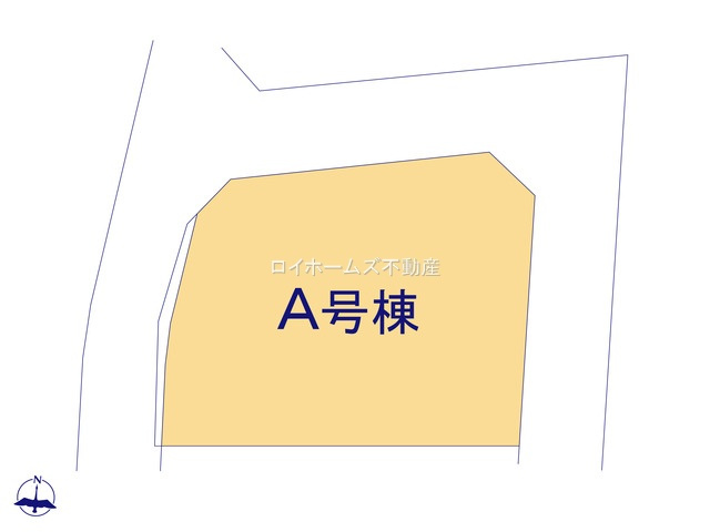 【区画図】 | 名古屋市守山区大字中志段味字東荒古2526-1『仲介料無料』新築戸建て | A号棟