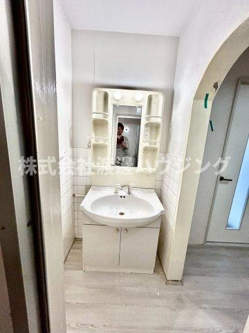 秀和ハイツB棟の洗面所