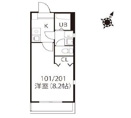 クレフラスト井尻3丁目の間取り