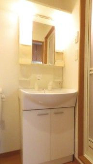 ピュアドームグランド大橋の洗面所