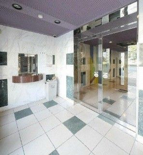 ピュアドームグランド大橋のロビー