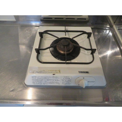 【キッチン】 | クレール・カサベルデ | ガスコンロ1口