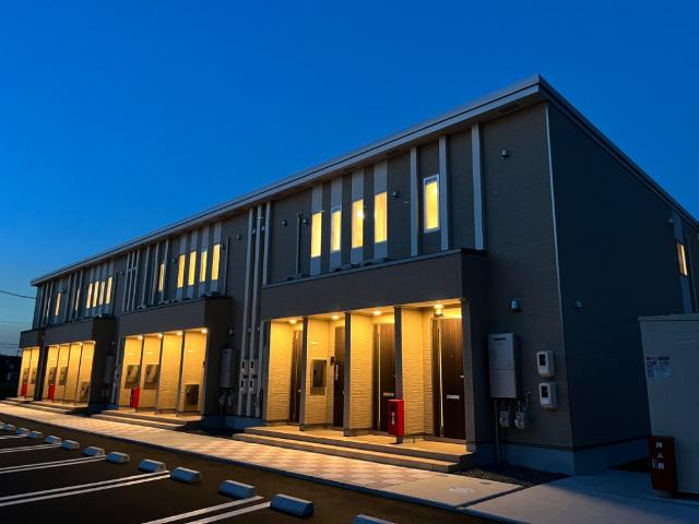 仮称）寒河江市大字日田新築アパートの外観|同型タイプ