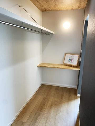 桜井市河西 ３号地／新築一戸建の収納|■現地撮影写真■広々としたＷＩＣを完備！大きな荷物も楽々収納！