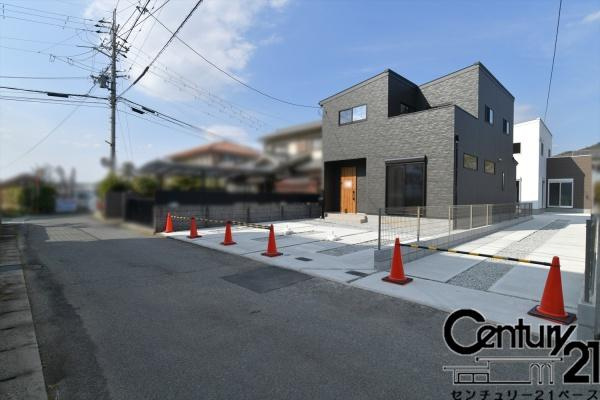 桜井市慈恩寺 ２号地 ／一戸建の前面道路含む現地写真|■現地撮影写真■駐車もスムーズに行える前面道路です！