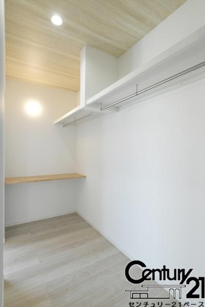 桜井市慈恩寺 ２号地 ／一戸建の収納|■現地撮影写真■全居室に収納スペースを完備！