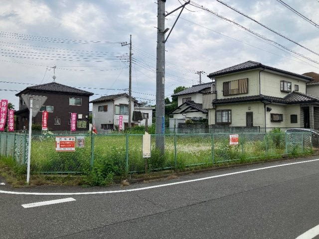坂戸市鶴舞3丁目売地【建築条件付】の外観