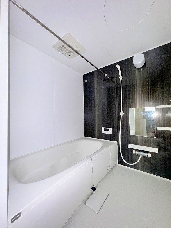 広島市東区牛田新町１丁目の賃貸マンションの浴室|日々の疲れを癒すお風呂付です