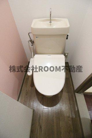 クレストコート　Aのトイレ|清潔感のあるトイレです