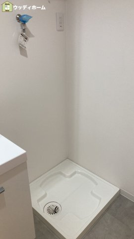 越谷北ローヤルコーポ　中古マンションのランドリースペース