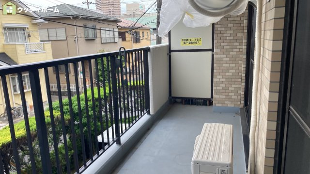 越谷北ローヤルコーポ　中古マンションのバルコニー