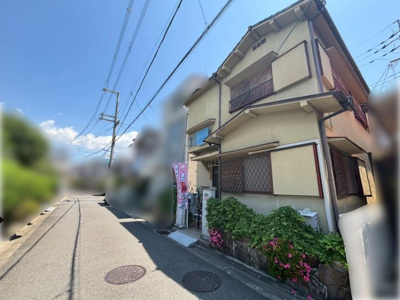 【前面道路含む現地写真】 | 高槻市東五百住町2丁目　売土地