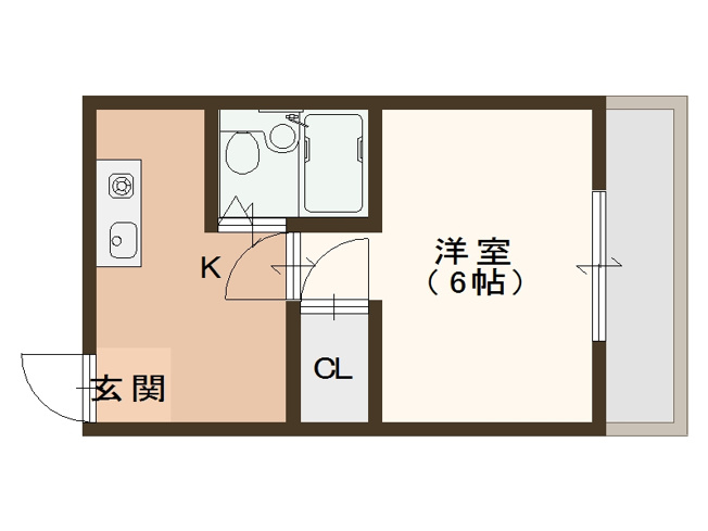 【間取り】 | セラ天下茶屋