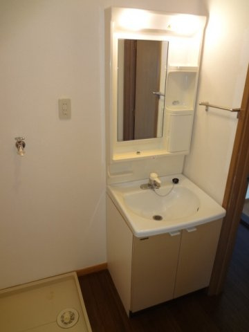 ソレアードの洗面所