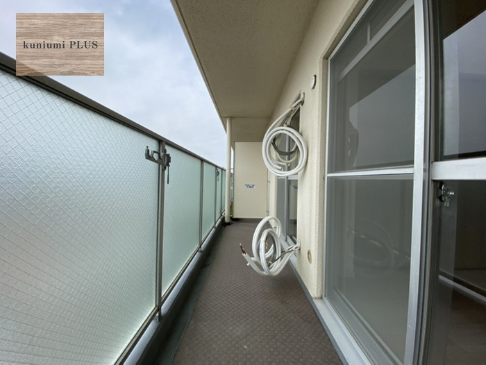 ファミール緑橋のバルコニー