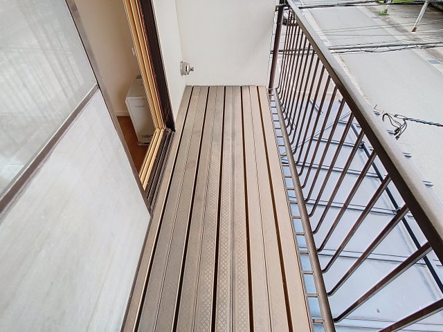 コーポ長橋のバルコニー