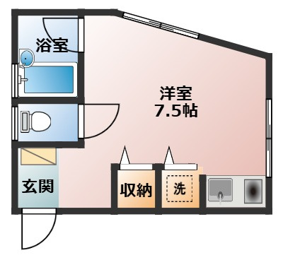 長谷川ハイツの画像