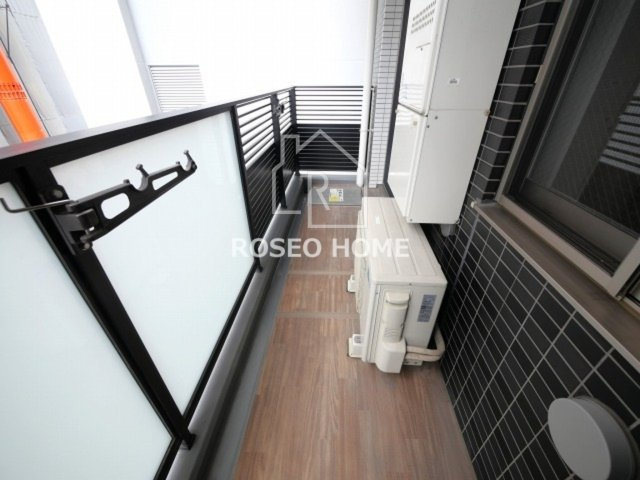 CAVANA梅田北のバルコニー