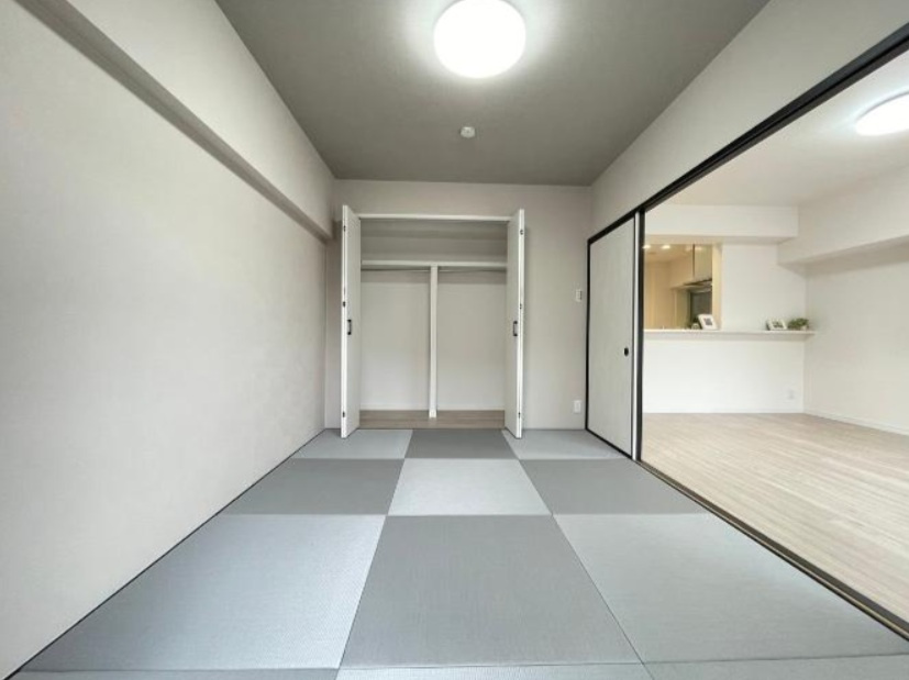 ピアコート春日部弐番館の和室|明るい和室です