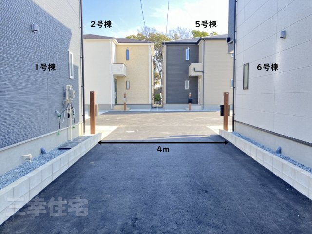 碧南市日進町の前面道路含む現地写真|協定地