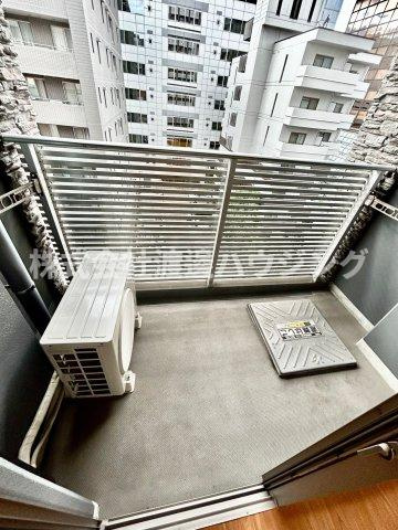 フォレステージュ江坂公園のバルコニー