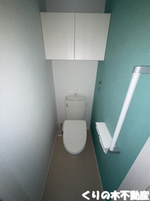 【トイレ】 | クラール東村　Ｆ | トイレです