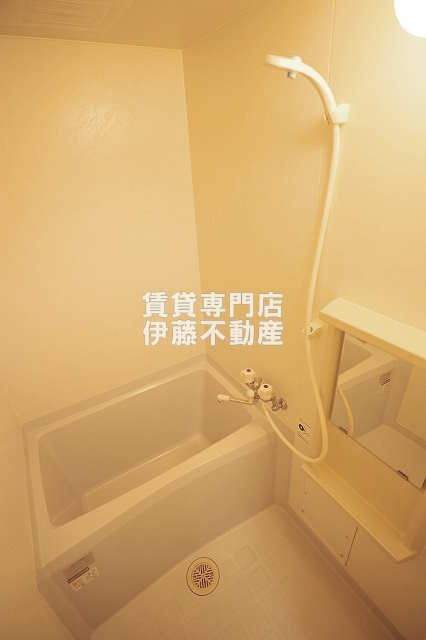 サン笠取の浴室