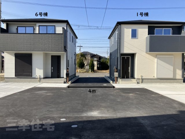 碧南市日進町の前面道路含む現地写真|協定地