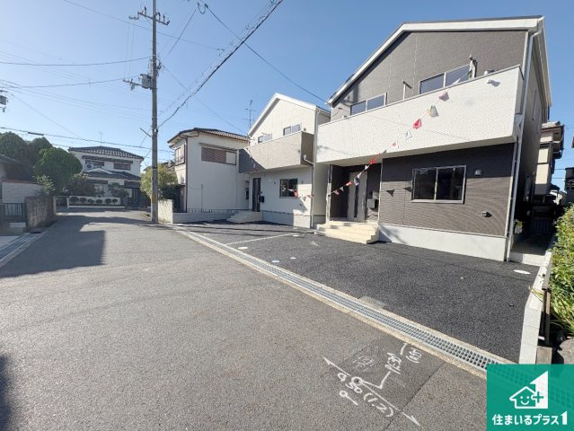 城陽市寺田今橋　第5期　新築一戸建ての外観|安心の10年保証！外観を美しく保ち、雨水で汚れを落とします！気になることがありましたら、お気軽にお問い合わせください！