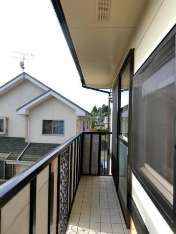 サンシャイン・ドミールのバルコニー