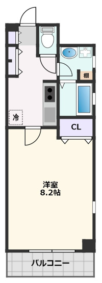 【間取り】 | ドライバウム江坂