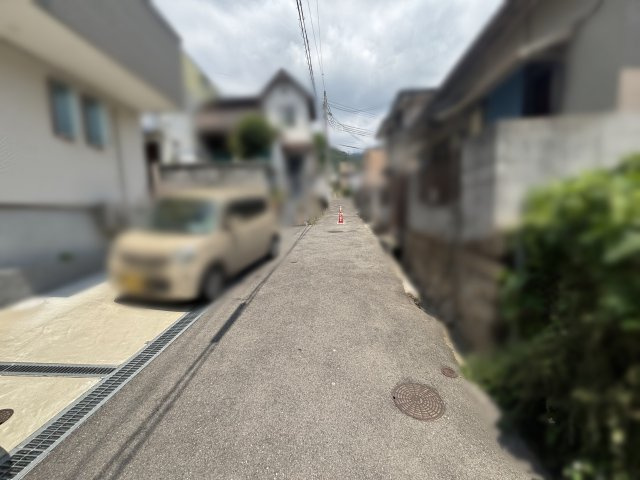 国玉通2丁目 新築戸建の前面道路含む現地写真