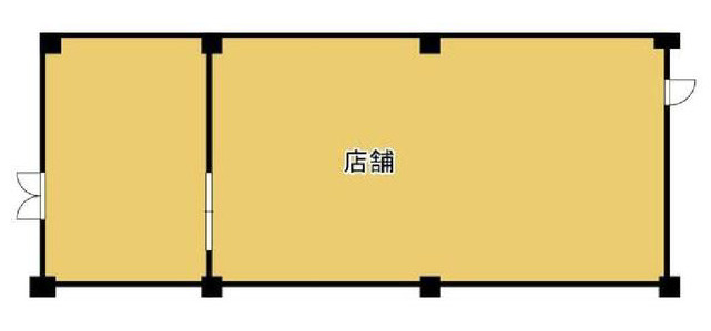 【間取り】 | オプトボール1階貸店舗