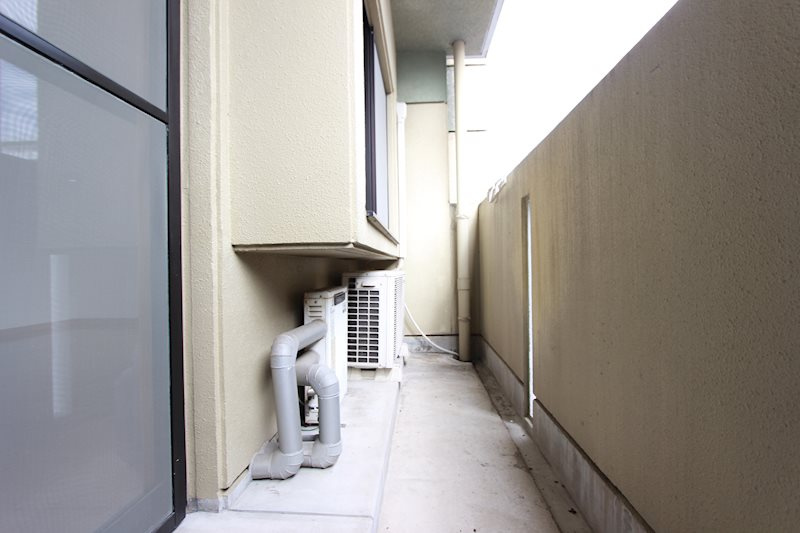 ダイコー新町のバルコニー