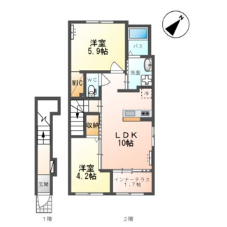 【間取り】 | リュミエール