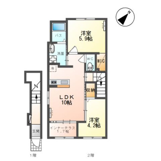 【間取り】 | リュミエール