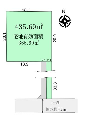 土地　川越市寺山