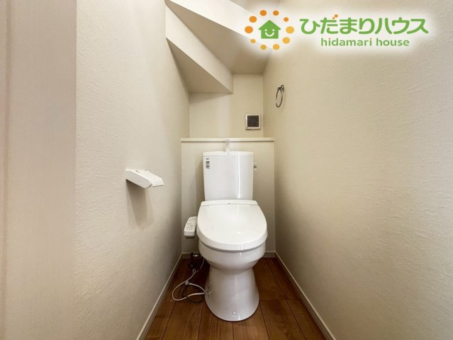 本庄市見福　17期　新築一戸建て　ずっとプラス　02のトイレ|1F・2Fにおトイレ完備！
取り合いなることなし！