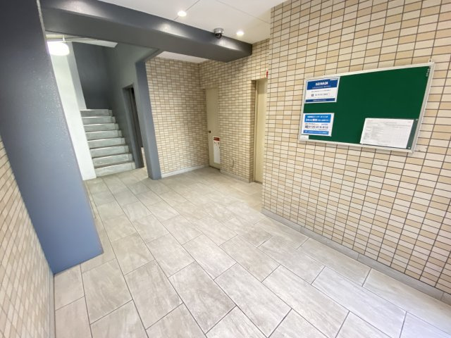 大阪市浪速区恵美須西３丁目の賃貸マンションのエントランス