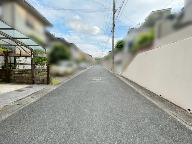 中古戸建　南つつじヶ丘桜台2丁目の前面道路含む現地写真
